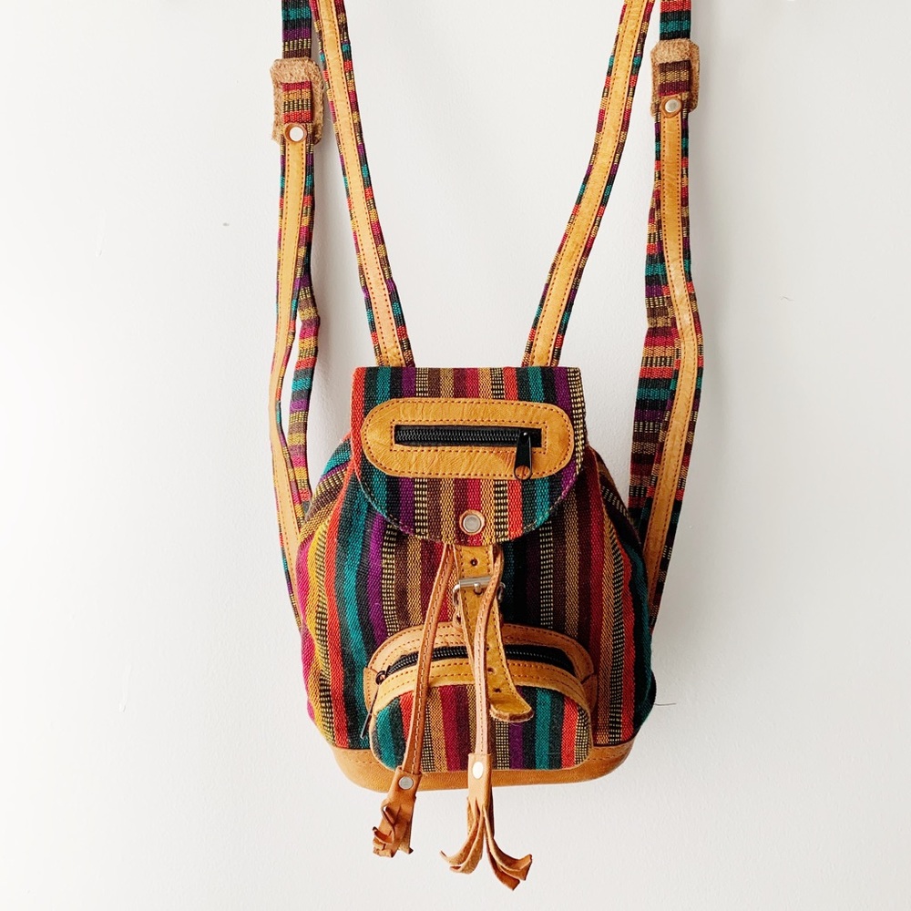 Mini Guatemalan Backpack